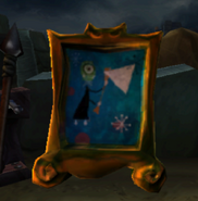 Valuable painting depicting cyclops