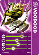 Voodood stat card