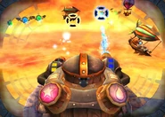 Drow Zeppelins in the turret sections at Sky Schooner Docks