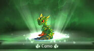 Camo in his elemental background