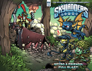 Full variant cover of Spyro & Friends: Full Blast!