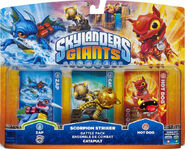 Skylanders giants scorpion battle pack