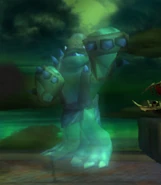 Ghostly variant of the Jawbreaker seen in Aerial Attack!