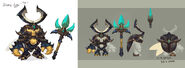 Concept art of Dune Bug's Awakened form in Skylanders: Ring of Heroes by RD LYS