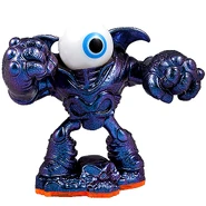 Figura de Eye-Brawl de color metalico