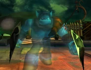 Ghostly variant of the Drow Goliath seen in Aerial Attack!