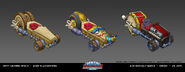 Crypt Crusher mods designs from Skylanders: SuperChargers Racing