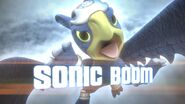 Sonic Boom in her trailer