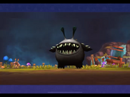 Dark Chompy Mage's chompy form during his boss intro.