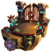 Bone Grave Village version 1 island art
