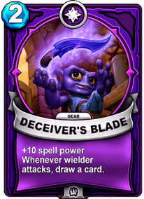 Deceiver's Blade - Gearcard