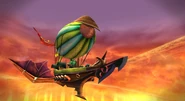 The Elite Drow Airship with the Golden Propeller