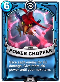 Power Choppercard