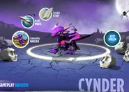 Cynder en la web