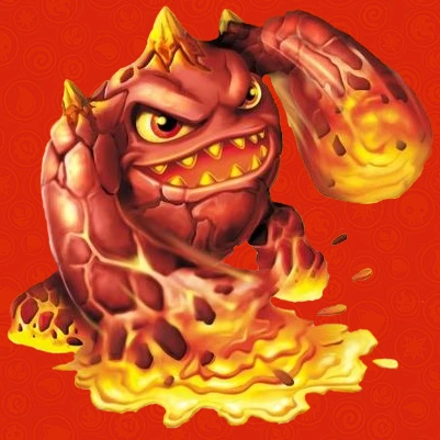 Figurine Skylanders Swap Force Lava Barf Eruptor – Bon état, Fonctionnel