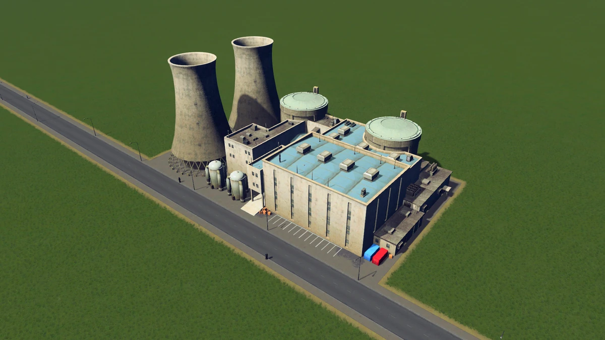 Nuclear power plant | Skylines Wikia | Fandom
