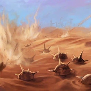 Bandit Minefield Card Artwork