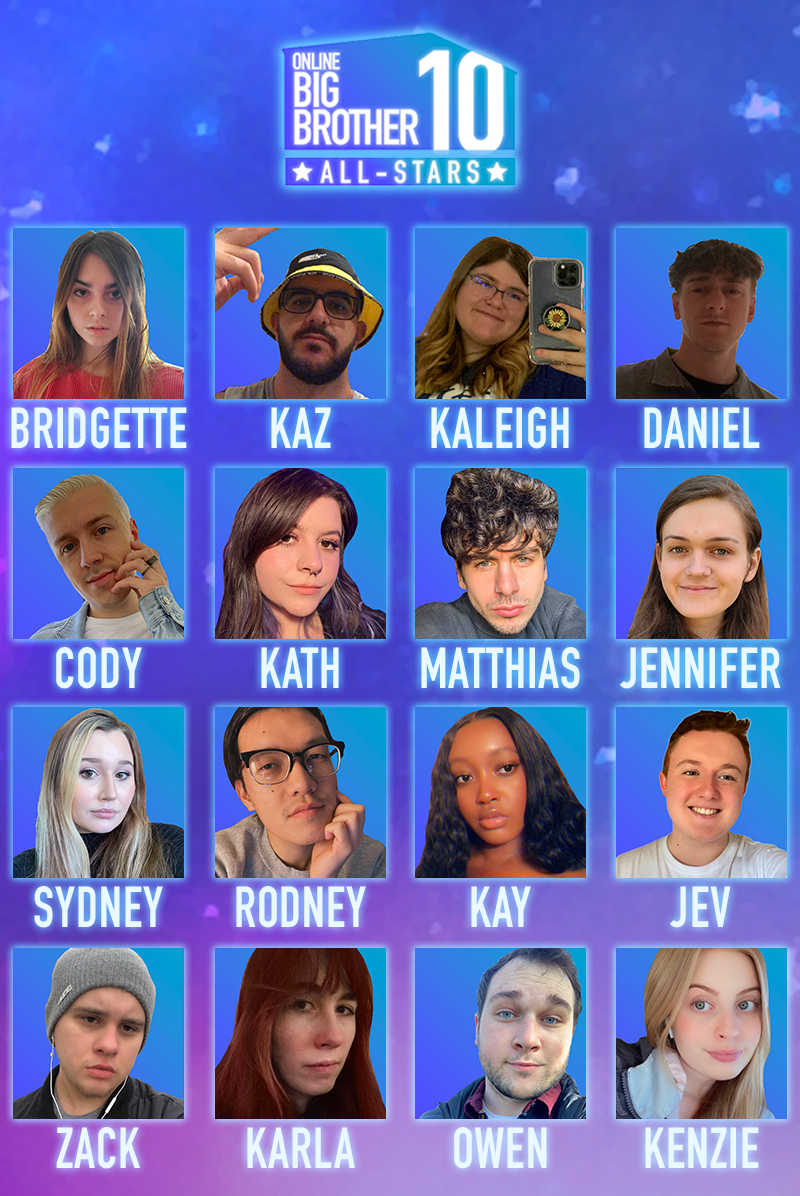 all big brother cast members