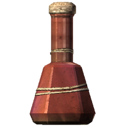 Homemade potion bottle