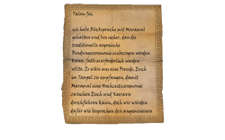 Talen-Jei, I've checked with Maramal and I'm certain an arrangement can be made to incorporate the traditional Argonian bonding ceremonies should the need arise. It would be our pleasure to receive you at the temple and to have Maramal perform a marriage ceremony between yourself and Keerava, but we'd request the appropriate tithe be made as we previously discussed