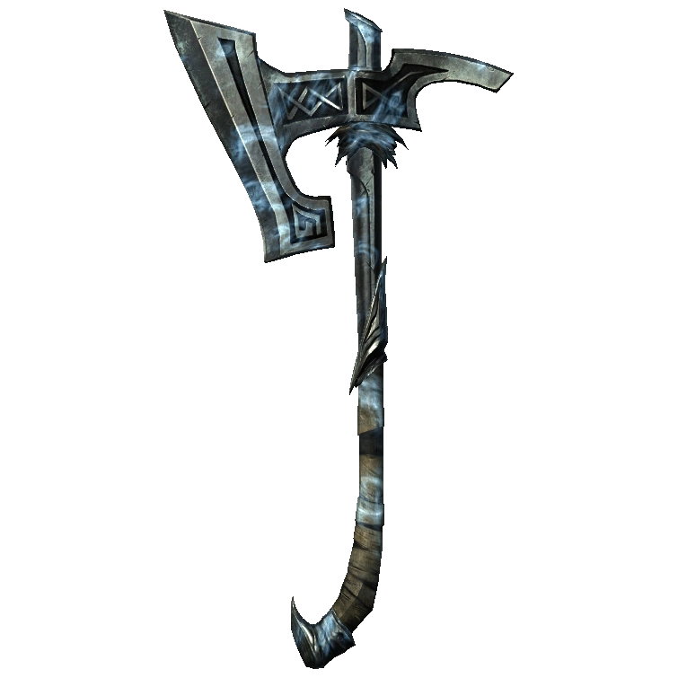 Nordic War Axe of Freezing Skyrim Wiki