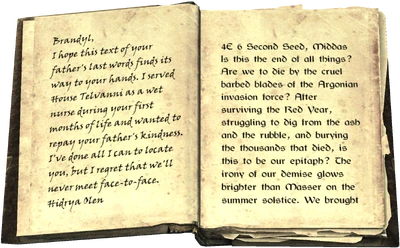 Lymdrenn Tenvannis' Journal - Skyrim Wiki