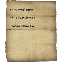 Restore Health Potion Recipe - Skyrim Wiki
