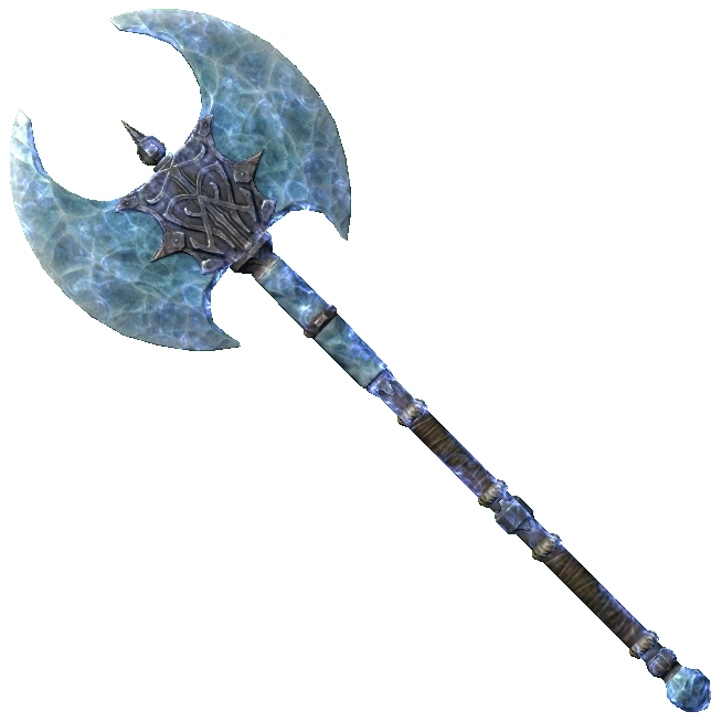 Virtuous Stalhrim Battleaxe - Skyrim Wiki
