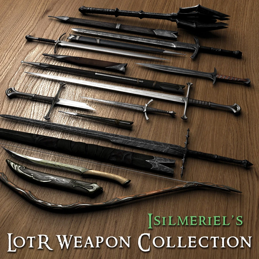 Isilmeriel's LOTR Weapons Skyrim mods Wiki Fandom