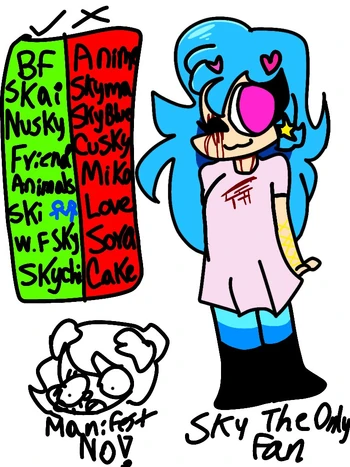 Sky The Only Fan | Skyverse Wiki | Fandom