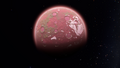 A Mars-like planet