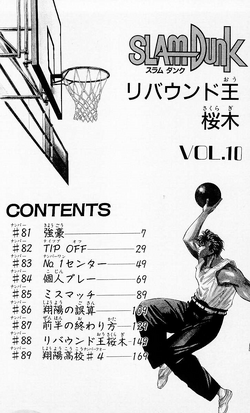 Volume 10 | Slam Dunk Wiki | Fandom