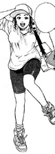 Ayako the teams' manager