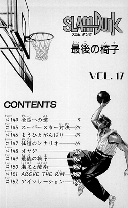 Volume 17, Slam Dunk Wiki