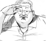 Shohuko High's team coach Anzai
