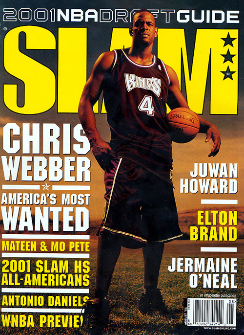 Slam Magazine August 2001 NO 53 America's Most Wanted Chris