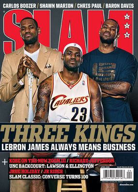Cleveland Cavaliers Shaquille Oneal And LeBron James Sports Illustrated  Cover Framed Print by Sports Illustrated - Sports Illustrated Covers