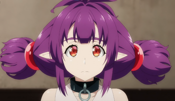 Shera gets her first love  Isekai Meikyuu de Harem wo Episode 12 