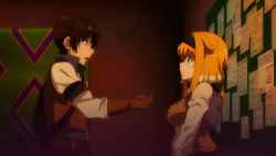 Michio meets a young man in the labyrinth, and is confronted with the harsh  reality of living in this world. TV anime「Isekai Meikyuu de Harem wo」episode  10 synopsis, scene previews and video