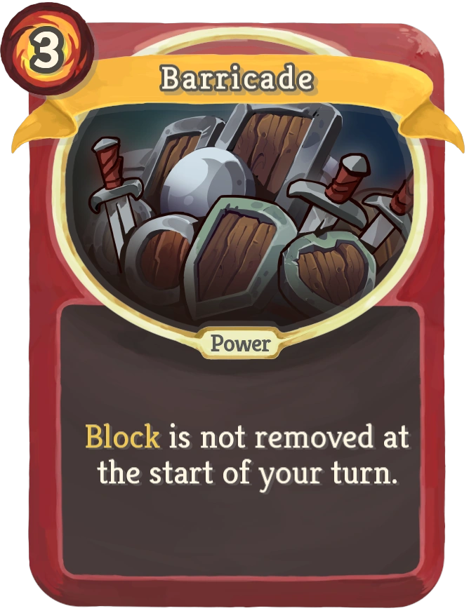 Barricade Slay the Spire Wiki Fandom