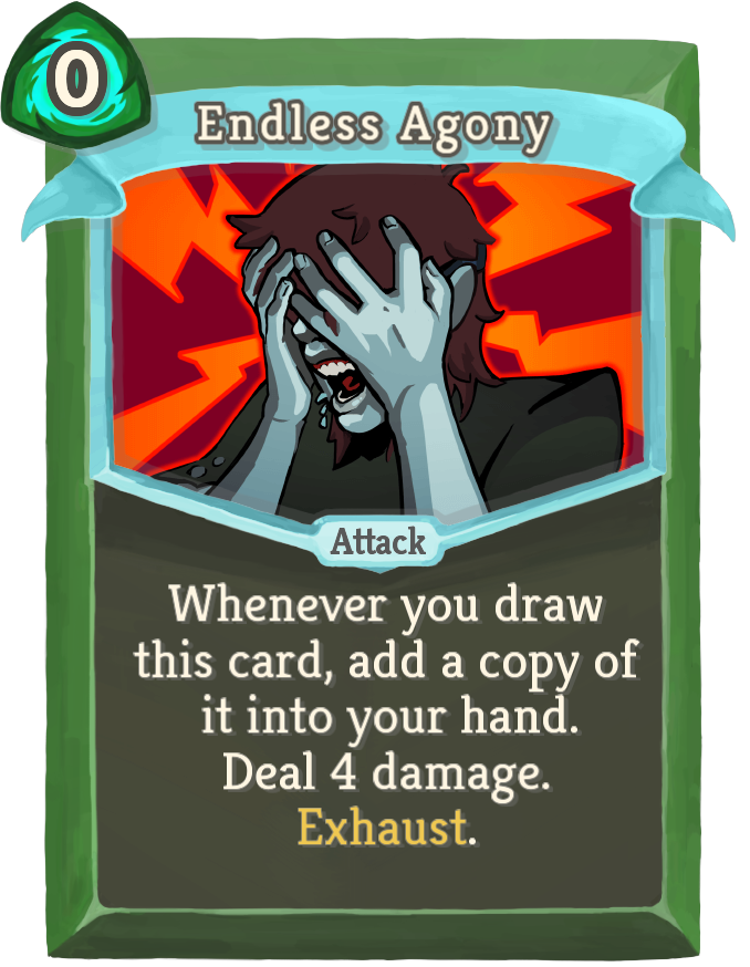 Endless Agony Slay The Spire Wiki Fandom