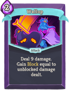 Darkling as seen in the Wallop card art.