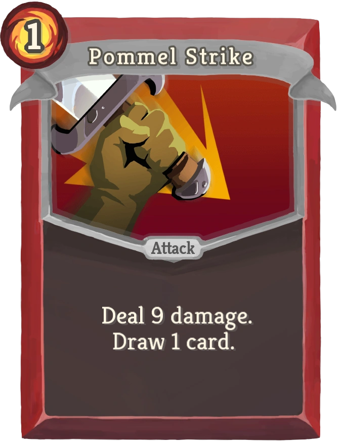 Pommel Strike Slay the Spire Wiki Fandom