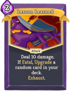 Darkling as seen in the Lesson Learned card art.