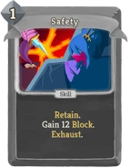 Book of Stabbing as seen in the Safety card art.