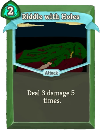 Riddle with Holes | Slay the Spire Wiki | Fandom