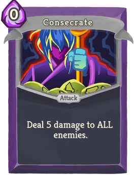 Consecrate