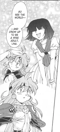 Воспоминание Лины о Луне (манга Slayers Special)