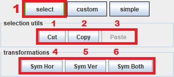 Tab, Selection Utils, Transformations
