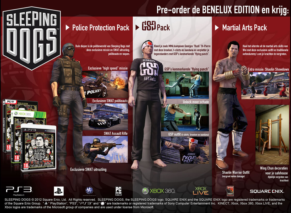 Sleeping Dogs: Martial Arts Pack no Steam